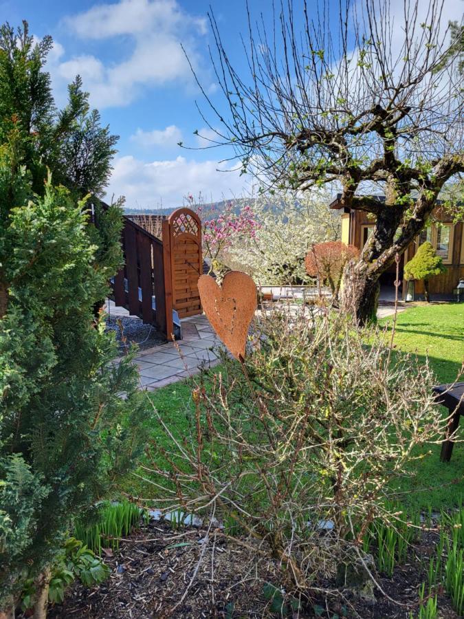Pension Am Wald Goessweinstein Exterior foto