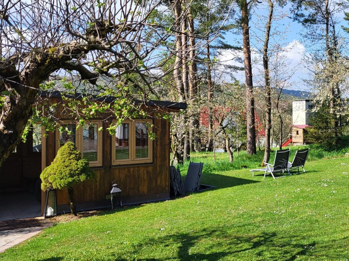 Pension Am Wald Goessweinstein Exterior foto